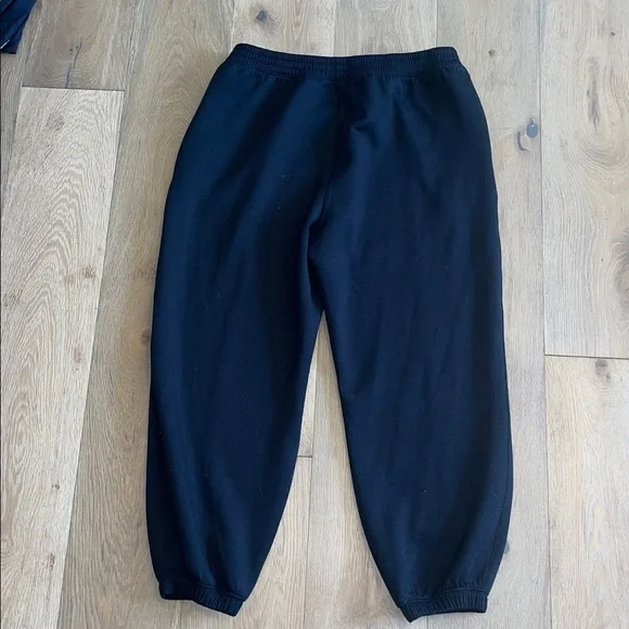 Abercrombie & Fitch YPB NeoKnit Sweatpants size xl black athletic - Picture 6 of 8